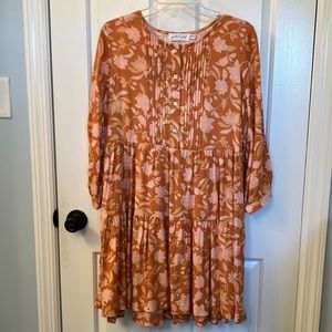 Petal & Pup Arden Rust Dress Size 2